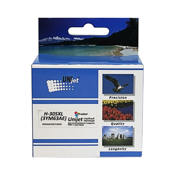Картридж для (305XL) HP DJ 2320/2710/2720 3YM63AE (R) Color (18ml) Unijet