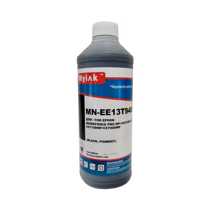 Чернила для EPSON (T9451) WorkForce WF-C5290DW/C5790DWF (1л, black, Pigment)  EE13T94BK  MyInk