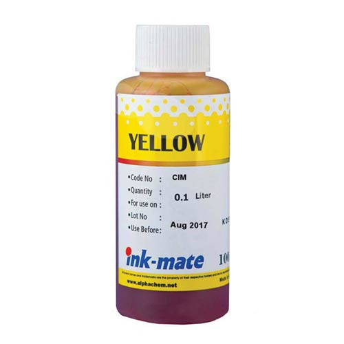 Чернила для canon cli-426/526 (100мл, dye, yellow) cim-720y ink-mate