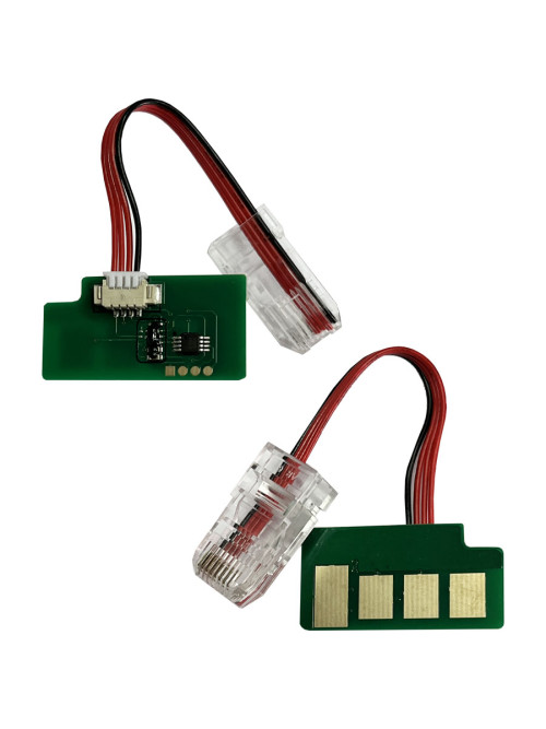 Чип к-жа HP LJ Managed MFP E77428/E77422 (25K, шлейф) W9100MC black  UNItech(Zhono)