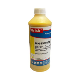 Чернила для  EPSON St Pro 4880, 7890, 3880, 9700, 7880, 7700, 9890, 4900, 3800, 7900, 9900, 9880, 11880, 4450, R3000, R2880, SureColor SC-T3200, T3000, T5200, T5000, T7200, T7000, P6000, P8000, P7000, P9000, P50001л, yellow Pigment) EK990Y MyInk