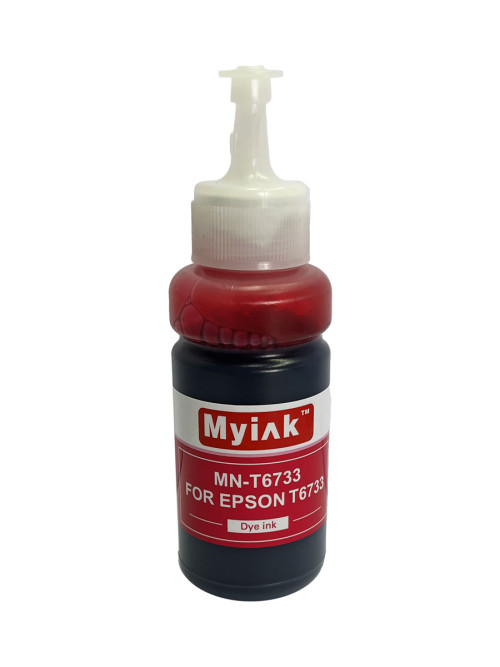 Чернила для EPSON (T6733) L100/L200/ L655/ L800/ L805/ L1800 (70мл, контейнер, magenta Dye) MN-T6733 MyInk