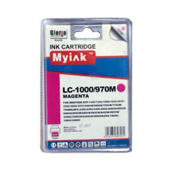 Картридж для Brother DCP-130C/MFC-240C/5460CN/885CW (LC1000M/LC970M) Magenta MyInk