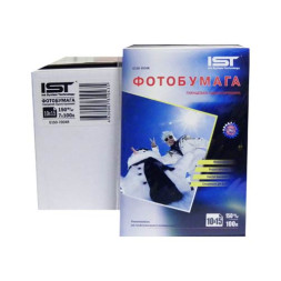 Фотобумага глянцевая 4R(10x15), 150 г/м2 (G150-7004R), 700л (7уп х100л), картон IST