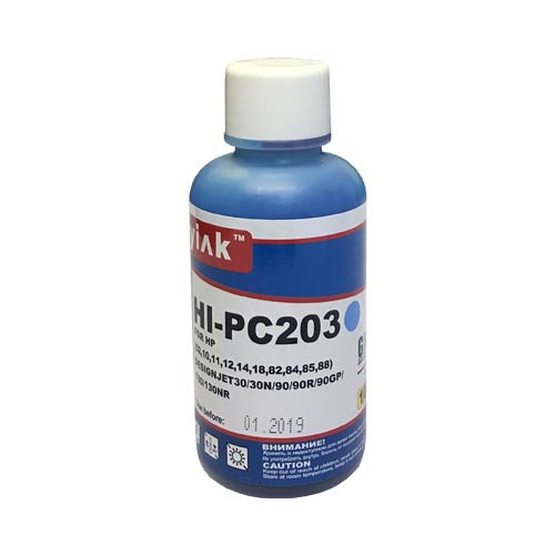 Чернила для HP ( 85) HP Designjet30/30n/90/90r/90gp/130 C9428A (100мл,light cyan, Dye) HI-PC203 MyInk