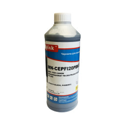 Чернила для CANON (PFI-120Bk) TM-200, TM-205, TM-300, TM-305, TM-250, TM-255, TM-350, TM-355 (1л,photo black,Pigment) CEPFI20PBk  MyInk