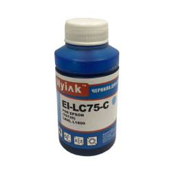 Чернила для EPSON L800/ L805/ L1800 EI-LC75-C (70мл, Light Cyan Dye) MyInk