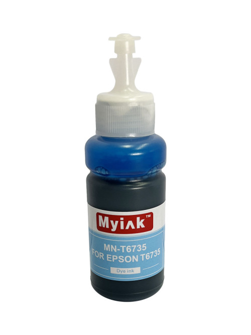 Чернила для EPSON (T6735) L800/  L805/ L1800 (70мл, контейнер, light cyan Dye) MN-T6735 MyInk