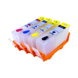 Набор картриджей ПЗК (T0441/0442/443/444) для Epson St C64/C84/C86/ CX6400/6600 4 шт (Re-441-444) auto (БЕЗ ЧЕРНИЛ) IST