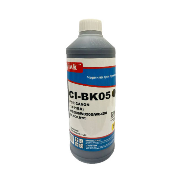 Чернила для CANON imagePROGRAF iPF8400D BCI-1411Bk (1л,black, Dye) CI-BK05 MyInk