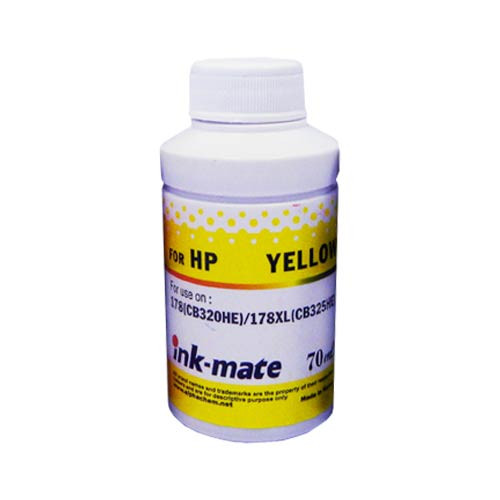 Чернила для HP (178/920) CB320/CB325 (70мл, yellow ) HIM-364C Ink-Mate