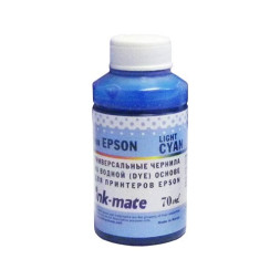 Чернила универсальные для EPSON (70мл, light cyan, Dye) EIM-ULC Ink-Mate