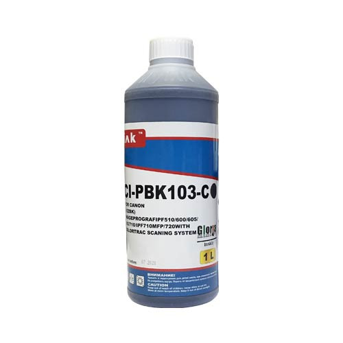Чернила для CANON (PFI-102BK/107/303BK) imagePROGRAF iPF8400D/iPF605/iPF710/iPF750/iPF760/iPF765/iPF510/iPF500 (1л, black, Dye) CI-PBK103-C MyInk