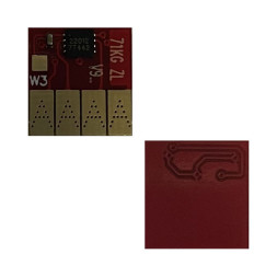 Чип для СНПЧ и ПЗК (711XL) HP Designjet T120/520 black (without ink level) UNItech(Apex)