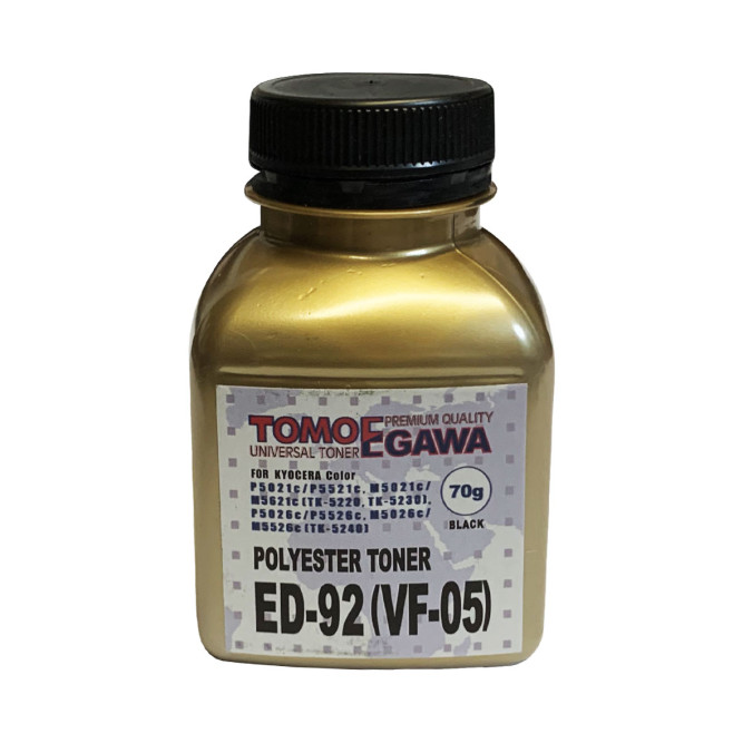Тонер для KYOCERA FS Color Универсал тип  ED-92 ( VF-05) (фл,70,черный ,TOMOEGAWA ) Gold ATM