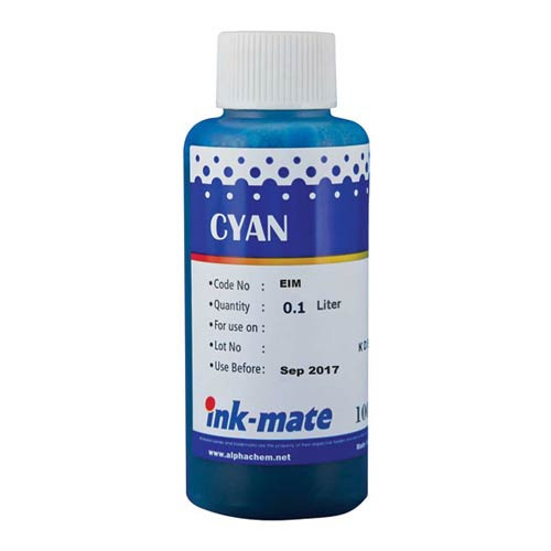 Чернила для epson (t1052) (100мл, cyan, dye) eim-110c ink-mate