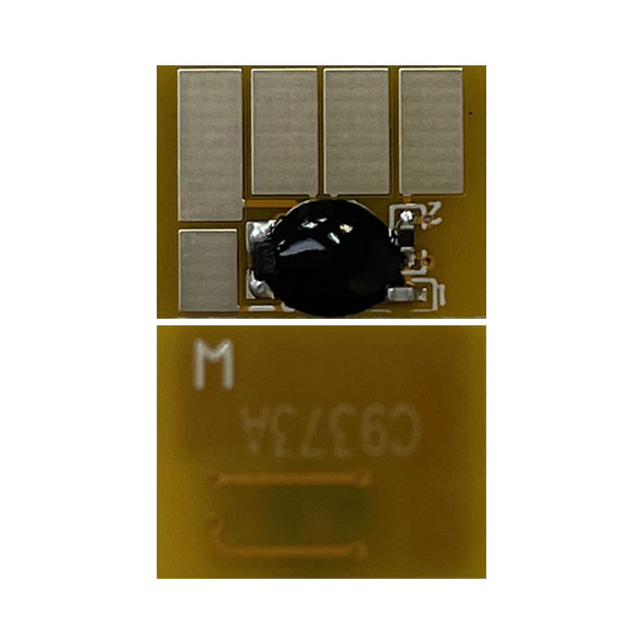 Чип к-жа (72) HP DesignJet  T1110/T1120/T1200 yellow UNItech(Apex)