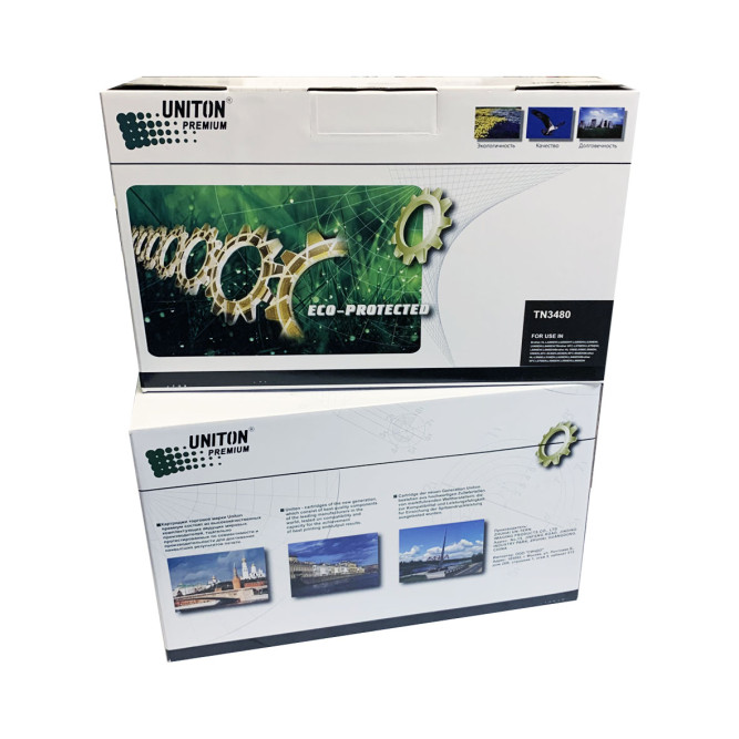 Картридж для BROTHER HL-L5000/6300/6400/DCP-L5500/6600/MFC-5700/6800 TN-3480 (8K) UNITON Premium GREEN LINE (Eco protected)