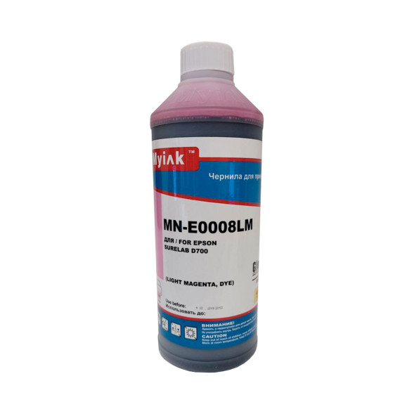 Чернила для EPSON (T7826) Surelab D700 (1л, light magenta, Dye) E0008LM  MyInk