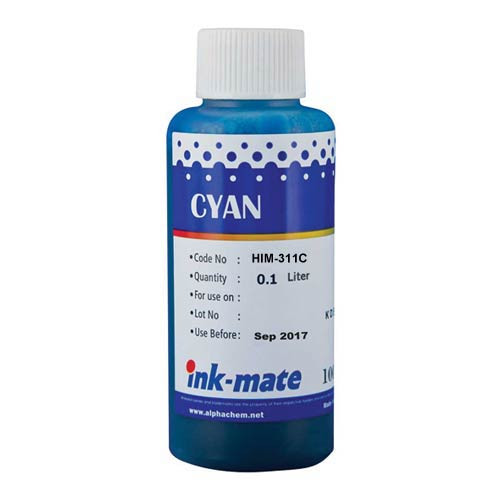 Чернила для HP (177) C8771 (100мл, cyan) HIM-311C Ink-Mate