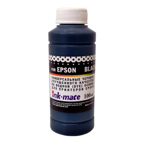 Чернила универсальные улучшенного качества для EPSON (100мл,black, Dye) EIMB-UAN Ink-Mate