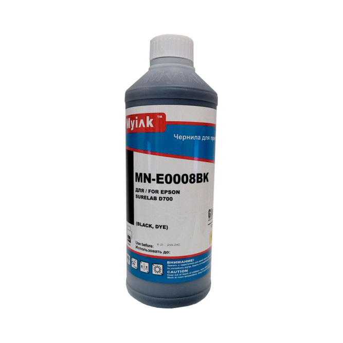 Чернила для EPSON (T7821) Surelab D700 (1л, black, Dye)  E0008BK MyInk