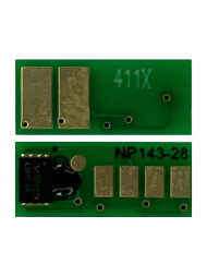 Чип к-жа HP Color LJ M452/ M477 (5K,OEM Size,Green) CF411X cyan  UNItech(Zhono)