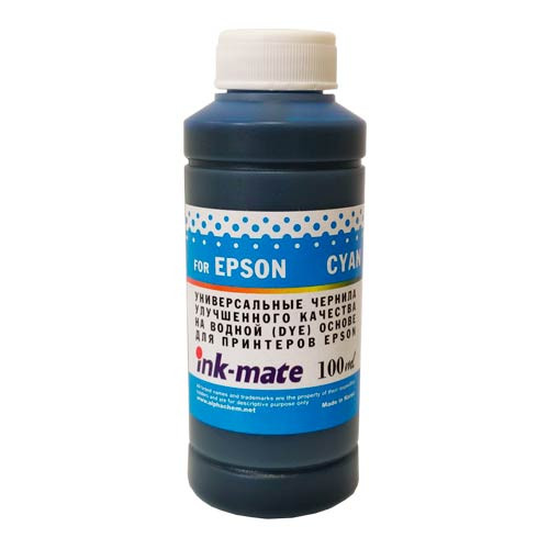 Чернила универсальные улучшенного качества для epson (100мл,cyan, dye) eimb-ucn ink-mate