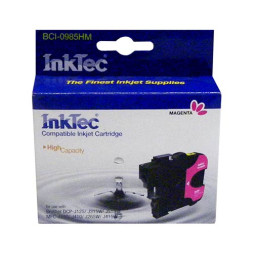 Картридж для Brother DCP-125/315W/515W/MFC-265W/410/415W (LC39/985M) Magenta InkTec