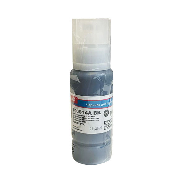 Чернила для EPSON EcoTank (103) L1110/L3050/L3150/L5190 (70мл, black,Dye) MyInk
