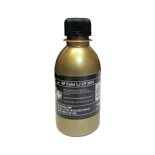 Тонер для HP Color LJ CP 2025/CM 2320/CP 1215/CP 1025   (фл,100,черный ,glossy,Chemical MKI) Gold ATM