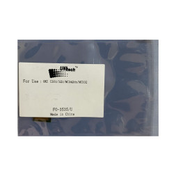 Чип к-жа OKI C301/C321/MC332/MC342 (1,5K) cyan UNItech(Apex)
