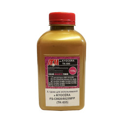 Тонер для KYOCERA FS-C2026MFP/C8020/C5150DN ( TK-590/580/895) (фл,100,красный,5К,NonChem,MITSUBISHI) Gold ATM