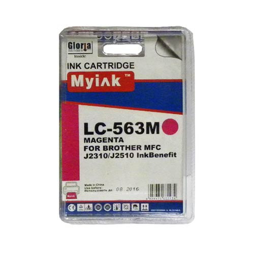 Картридж для Brother MFC-J2510 (LC563M) Magenta MyInk