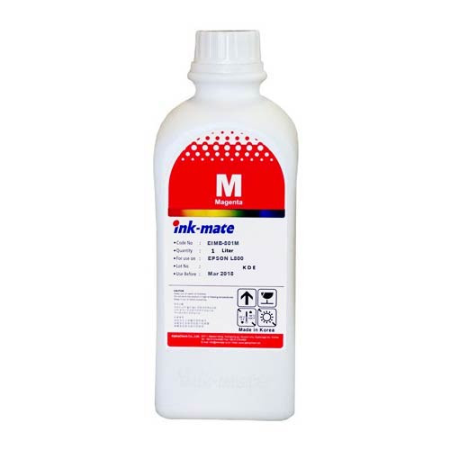 Чернила для EPSON (T6643) L100/ L200 (1л, magenta, Dye) EIM-200M Ink-Mate