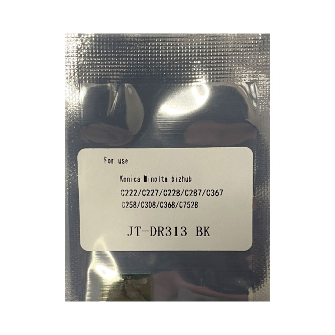 Чип к-жа Konica Minolta bizhub C258/C308/C368/C458/C558/C658 Drum (90K) black JT