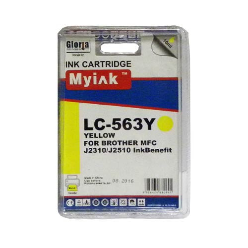 Картридж для Brother MFC-J2510 (LC563Y) Yellow  MyInk