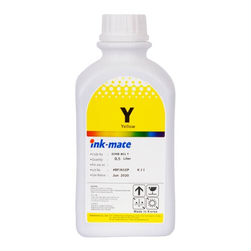 Чернила для EPSON (T6734) L800 (500мл, yellow, Dye) EIM-801Y Ink-Mate