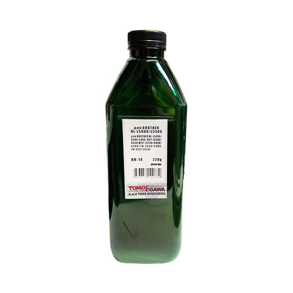 Тонер для BROTHER HL-L5000/6300/6400/DCP-L5500/6600/MFC-L5700/6800/6900 (TN-3430/3480/TN-3512/3520) (фл,220,8K,BR-14 TOMOEGAWA) Green Line