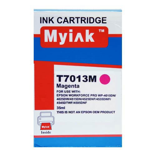 Картридж для (T7013) EPSON WorkForce Pro WP-4015/4025/4515/4525/4535 Magenta MyInk