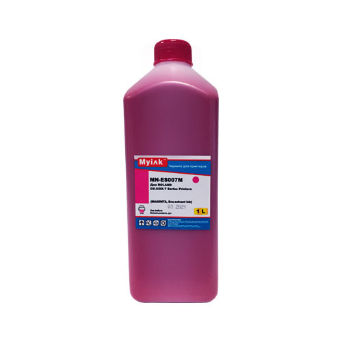 Чернила экосольвентные для Roland Soljet /MUTOH/Mimaki (1л, magenta) ES007M MyInk