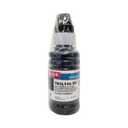 Чернила для EPSON EcoTank (110S) (T01L14A) ET-1100/M1120//M1180/M2140/M3140/M3170 (70мл, black,Pigment) MyInk