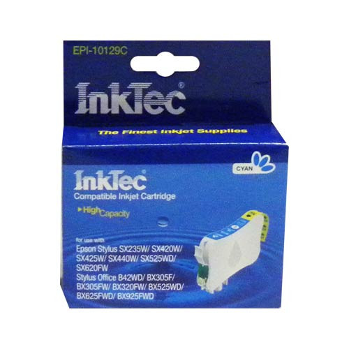 Картридж для (T1292) EPSON St SX420/525/620/Office BX305/525 Cyan InkTec
