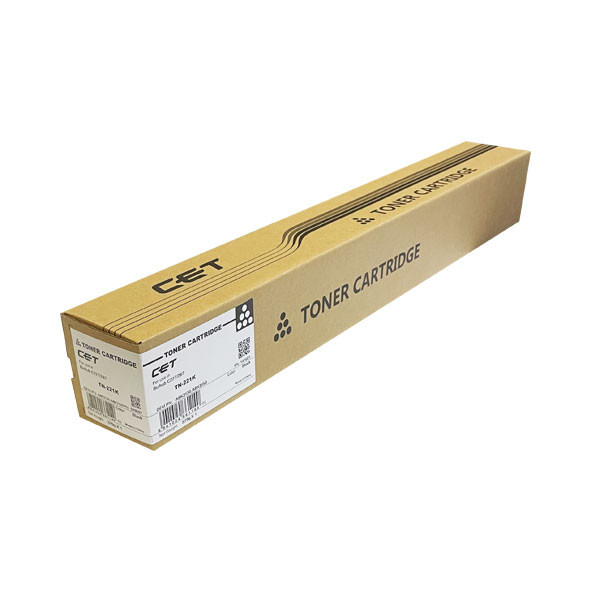 Тонер-картридж для KONICA MINOLTA bizhub C227/C287 (TN-221K) (NF8) (24K,579г) черный  (CET), CET141601