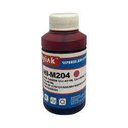 Чернила универсальные для CANON-HP CLI-451M/455M/471M; HP (178,655/901/920) HI-M204 (70мл, Magenta Dye) MyInk