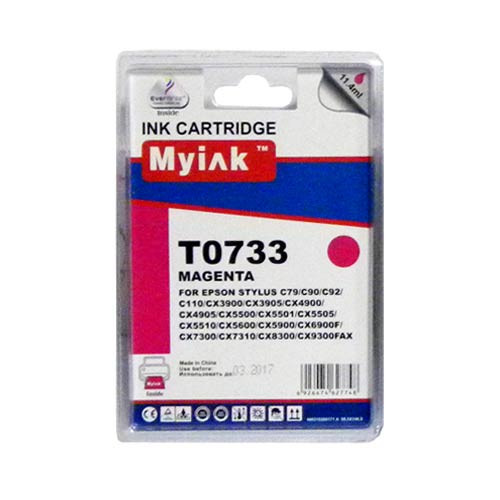 Картридж для (T0733N) EPSON St C79/CX3900/4900/5900 Magenta (11,4ml, Pigment) MyInk