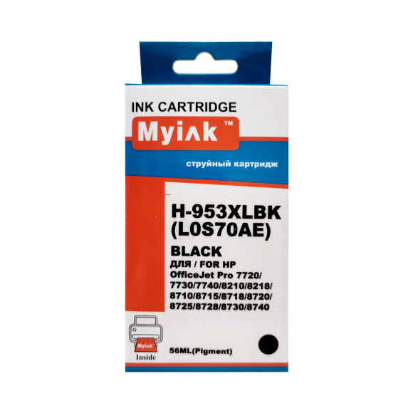 Картридж для (953XL) HP OfficeJet Pro 8210/8710/8730  L0S70AE Black MyInk