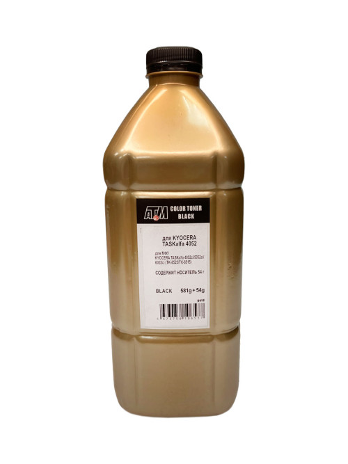 Тонер для KYOCERA TASKalfa 4052ci/5052ci/6052ci (TK-8525/8515) (фл,581+54(носитель),черный,TOMOEGAWA) Gold ATM