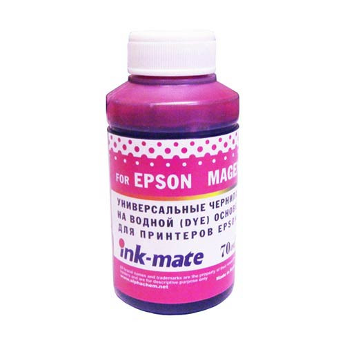 Чернила универсальные для epson (70мл, magenta, dye) eim-um ink-mate