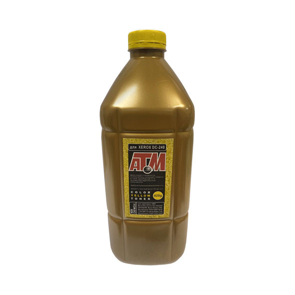 Тонер для XEROX DC 240, WorkCentre 7655/7765  (фл,620, желтый) Gold ATM